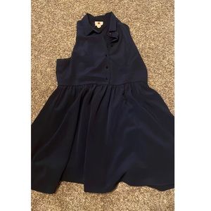 Navy blue dress